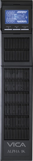 UPS Online con Doble Conversión Torre/Rack VICA ALPHA 1K - 1000 VA, 1000 W, 4 h, Negro UPS Online con Doble Conversión Torre/Rack VICA ALPHA 1K - 1000 VA, 1000 W, 4 h, Negro